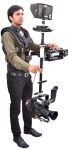 FlyCam 6000 Stabilization System with Magic Arm-FM, PV-7900 vest & 7