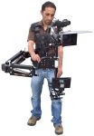 FlyCam 6000 with PROAIM 7000 Reverse Arm, DV Operator Vest & 7\