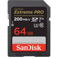 SanDisk Extreme PRO SDXC UHS-I 64GB 200MB/s V30 (SDSDXXU-064G)