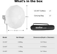 Godox CS-85T Lantern Softbox with Bowens Mount