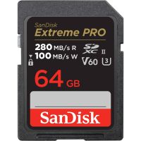 SanDisk Extreme PRO SDXC UHS-II 64GB 280MB/s V60 (SDSDXEP-064G)