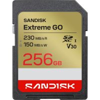SanDisk Extreme GO SDXC UHS-I 256GB 230MB/s V30 (SDSDXGN-256G-GNCIN)
