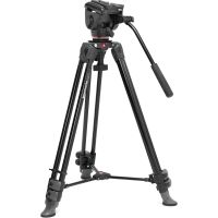 Manfrotto MVK500XAM Video Alu Tripod with 500X Fluid Head