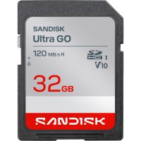 SanDisk Ultra GO SDHC UHS-I 32GB 120MB/s V10 (SDSDUGN-032G-GN6IN)
