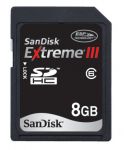 SDHC Extreme III 8GB
