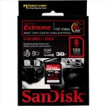 SanDisk 8GB Extreme® HD Video SDHC 30 mb/s