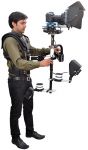 FlyCam 6000 Stabilization System with Magic Arm-FM, PV-7900 vest & 7