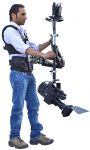 FlyCam 6000 with PROAIM 7000 Reverse Arm, DV Operator Vest & 7\