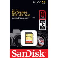 SanDisk SDHC 32GB Extreme 90MB/s 4K (SDSDXVE-032G)