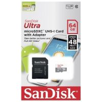 SanDisk Micro SDXC 64GB Ultra 48MB/s 320X UHS-1