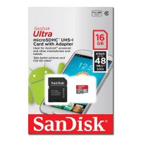 SanDisk Micro SDHC 16GB Ultra  48MB/s 320X