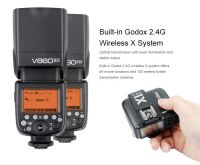 Godox V860c II E-TTL Li-ion Camera Flash kit with reciever for Canon