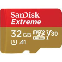SanDisk Micro SDHC 32GB Extreme 100MB/s 667x 3U 4K (SDSQXAF-032G)