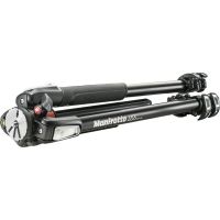 Manfrotto MT055XPRO3 055 aluminium 3-section photo tripod, with horizontal column