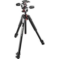 Manfrotto MK055XPRO3-3W set 3-Way Pan/Tilt Head