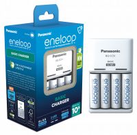 Panasonic eneloop BQ-CC51E BASIC punjač + 4 AA BK-3MCDE baterije (K-KJ51MCDE40E)