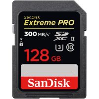 SanDisk SDXC 128GB Extreme Pro 300MB/s U3 UHS-II  (SDSDXPK-128G)