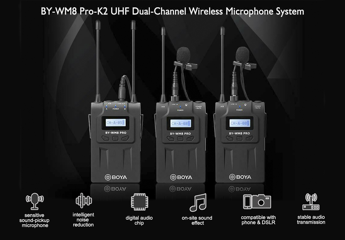 Boya BY-WM8 Pro-K2