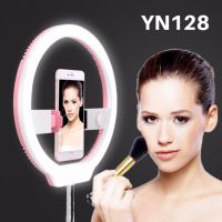 YONGNUO YN128 Ring LED Light crni / pink