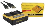 PATONA 1809 Dual LCD Battery Charger