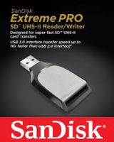 SanDisk Extreme Pro SD UHS-II Citac kartica (SDDR-399-G64)