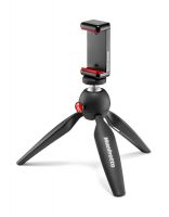 Manfrotto MKPIXICLMII-BK Pixi Mini Tripod with Smartphone Clamp black