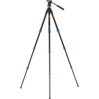 BENRO TSL08AS2CSH Slim Video Tripod Kit (Aluminum)