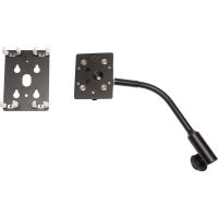 Nanlite HD-T12-2-BHG (Pavotube Double Bank 2 T12 LED Tube Mount with Gooseneck and 5/8in Receiver)