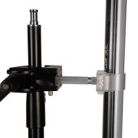 Nanlite HD-T12-1-CP (Pavotube Transparent Polycarbonate T12 LED Tube Mounting Clip with 5/8in Baby Pin)