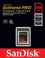 SanDisk 256GB Extreme Pro CFexpress Type B 1700MB/s (SDCFE-256G)