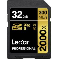 Lexar 32GB Professional 2000x UHS-II SDHC (LSD2000032G)