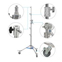 JINBEI M-6 2 in 1 Steel Light Stand