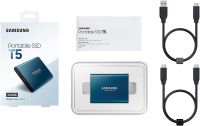 SAMSUNG Portable SSD T5 500GB (MU-PA500B/WW)