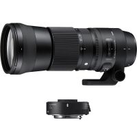 SIGMA 150-600mm F5-6.3 DG OS HSM Contemporary + TC-1401 1.4x Teleconverter Canon EF