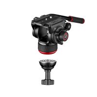 Manfrotto MVK504XTWINMA 504X Fluid Video Head With Alu Twin Leg Tripod MS