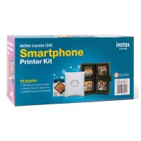 FUJIFILM instax SQUARE Link Smartphone Printer Kit ASH WHITE