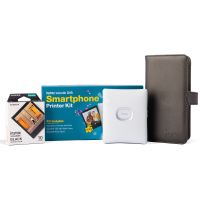 FUJIFILM instax SQUARE Link Smartphone Printer Kit ASH WHITE