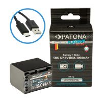 PATONA 1395 NP-FV100A PLATINUM USB-C