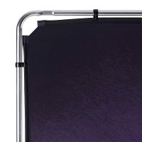 Manfrotto Lastolite LL LB7938 EzyFrame Vintage Background 2 x 2.3m Aubergine with frame
